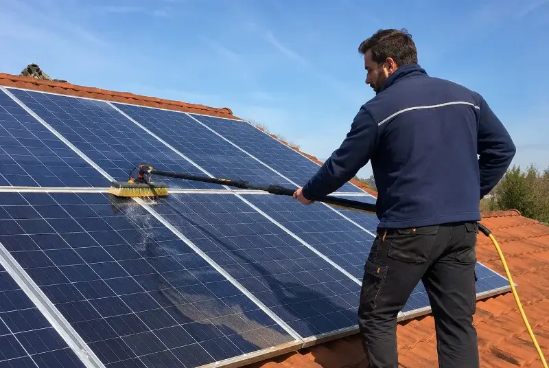 Nettoyage et entretien de panneaux solaires à Buanes