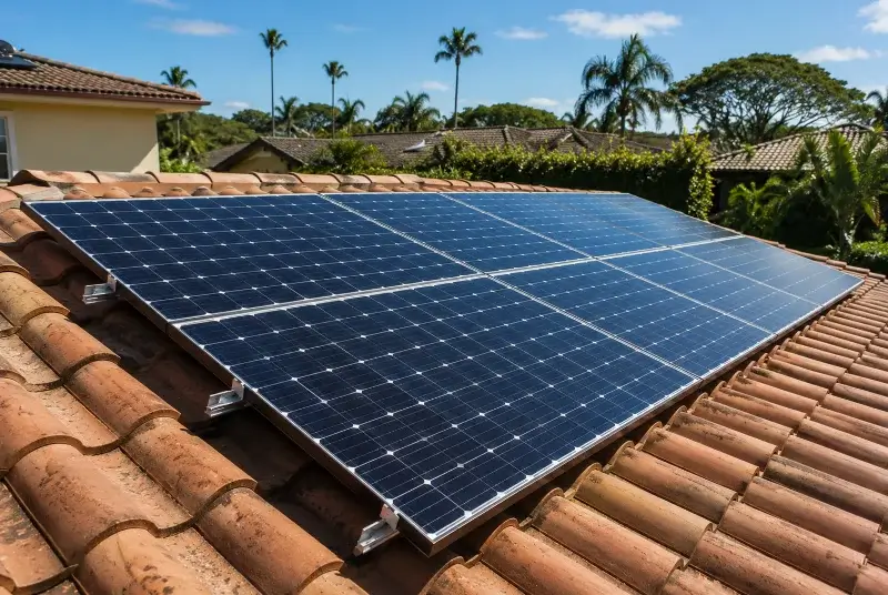 Installation de panneaux solaires à Buanes